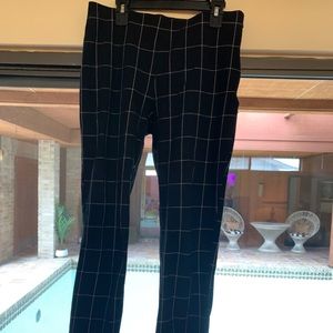 A New Day Black/White checkered dress pants